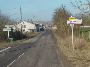 securisation route departementale RD 112 Ferrieres tract 2